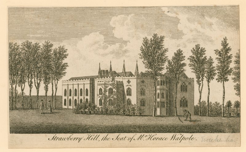 Strawberry Hill, Twickenham, Londýn; sídlo pana Horace Walpola od English School
