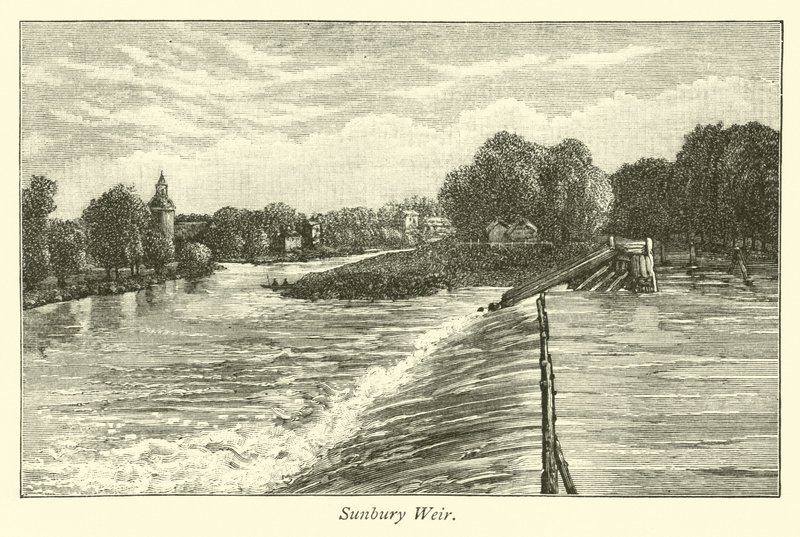 Sunbury Weir od English School