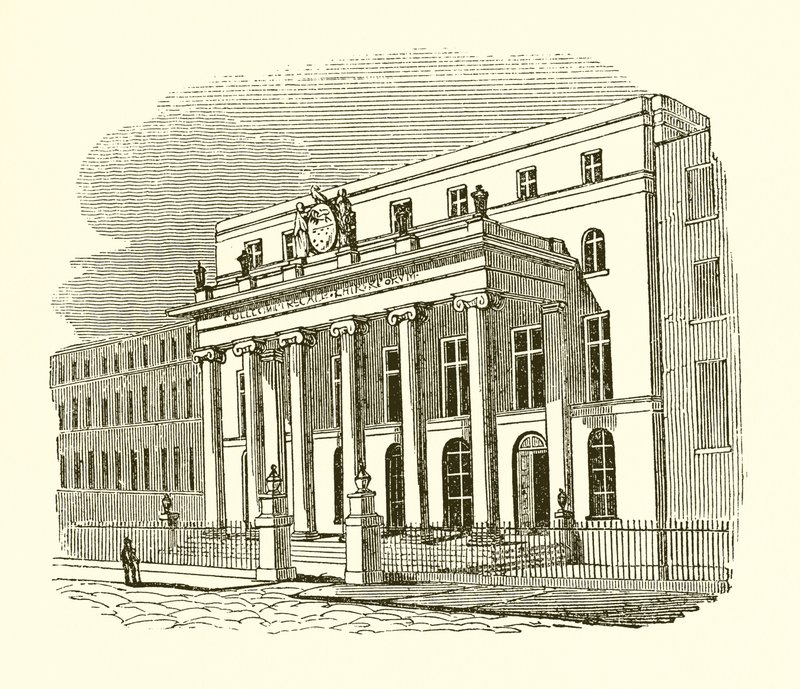 Surgeons Hall v Lincolns Inn Fields od English School