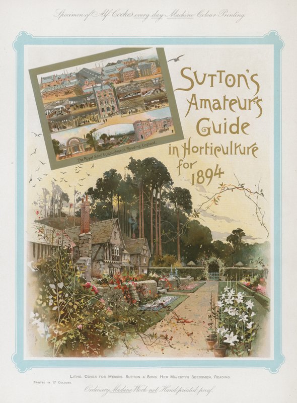 Suttons Amateurs Guide in Horticulture pro rok 1894 od English School