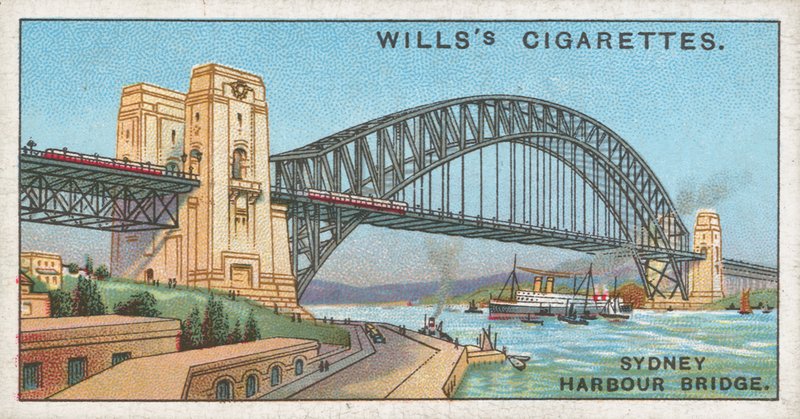 Přístavní most v Sydney od English School