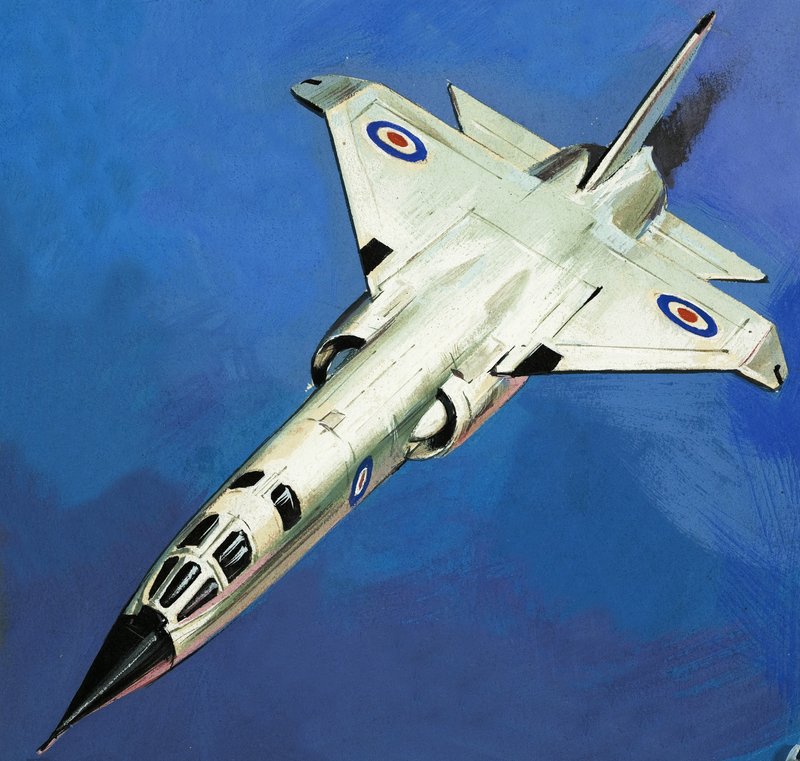 T.R.2. Nový britský jaderný bombardér od English School
