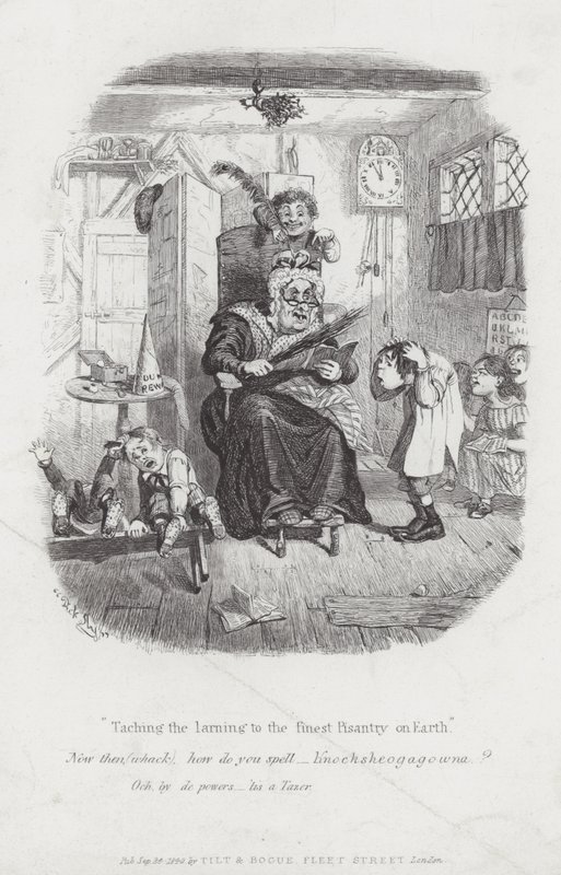 Výuka učení pro nejlepší Pinsentry na Zemi, 1840 od English School