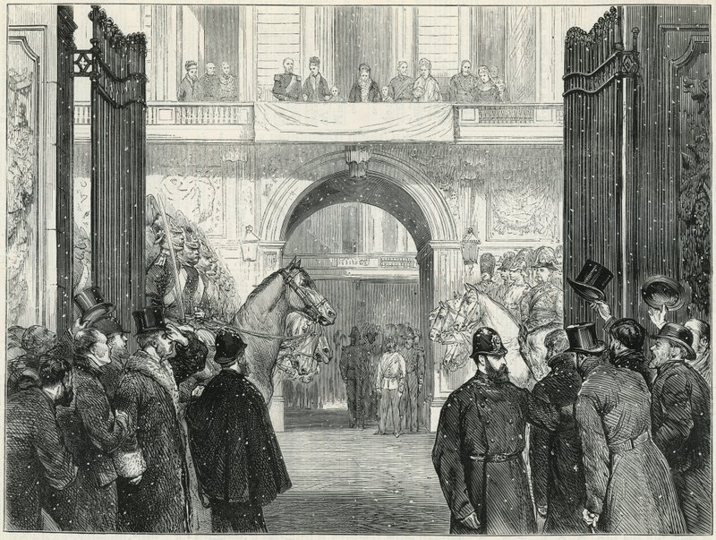 Odcházení od obyvatelstva od English School