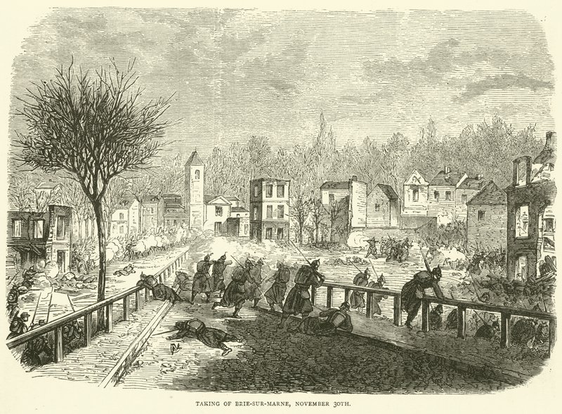 Dobytí Brie-sur-Marne, 30. listopadu, listopadu 1870 od English School
