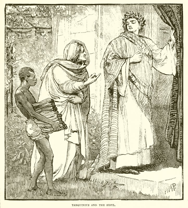 Tarquinius a Sibyla od English School