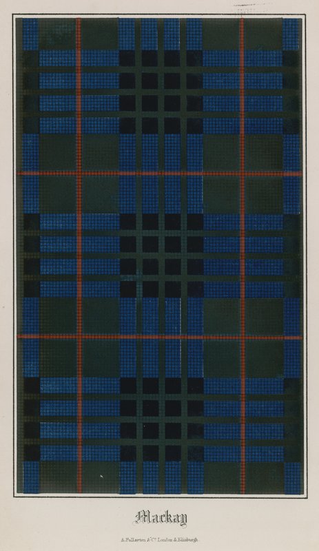 Tartan z klanu Mackay od English School
