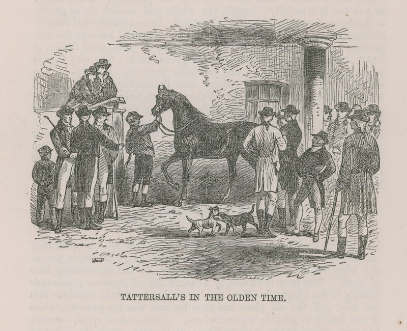 Tattersalls za starých časů od English School