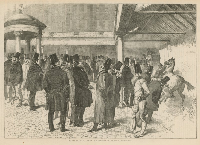Dražitelé dostihových koní Tattersalls od English School