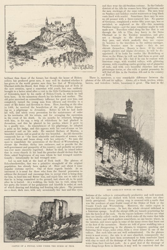 Teck a jeho vévodové (litho) od English School