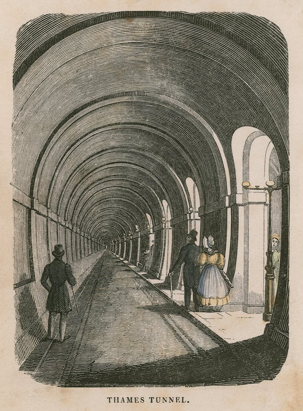 Temžský tunel od English School