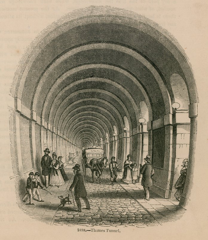 Temžský tunel od English School