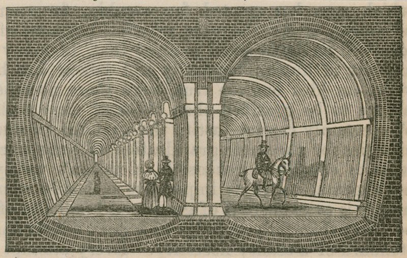 Temžský tunel od English School