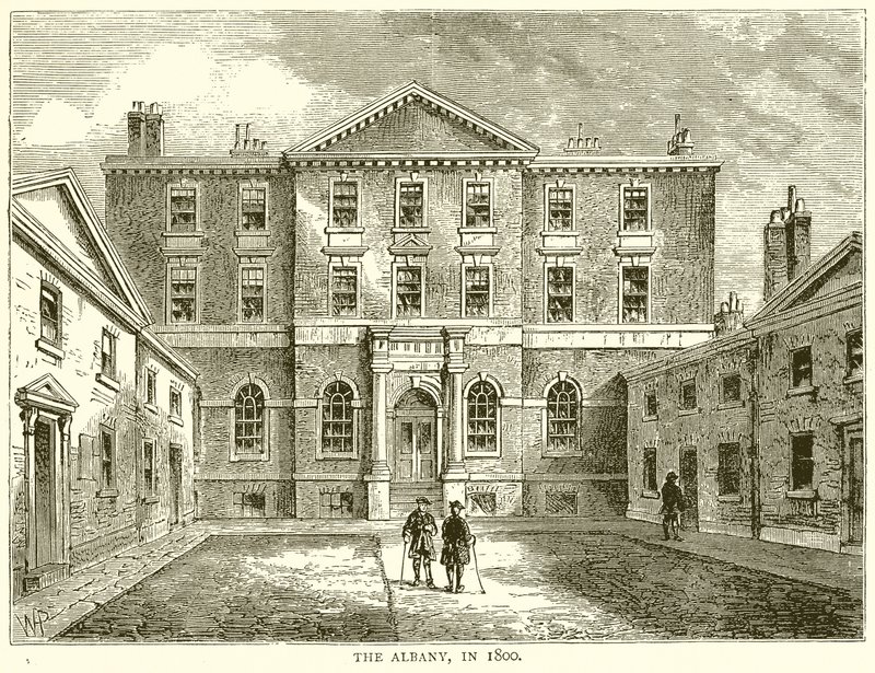 Albany, v roce 1800 od English School
