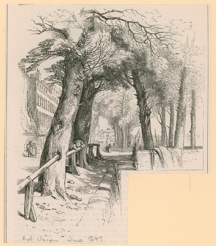 The Art Union, Chelsea, červen 1847 od English School