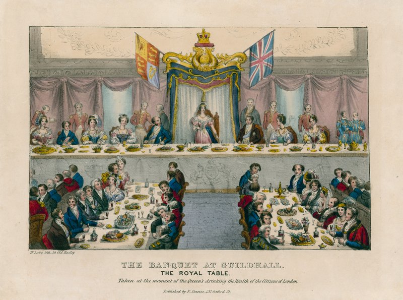 Banket v Guildhall od English School