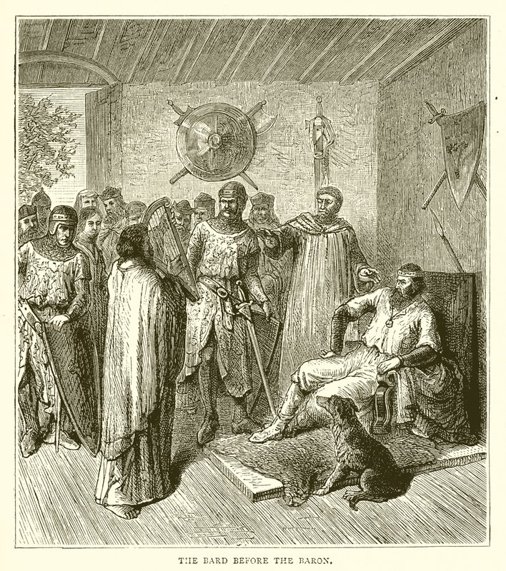 Bard před baronem od English School