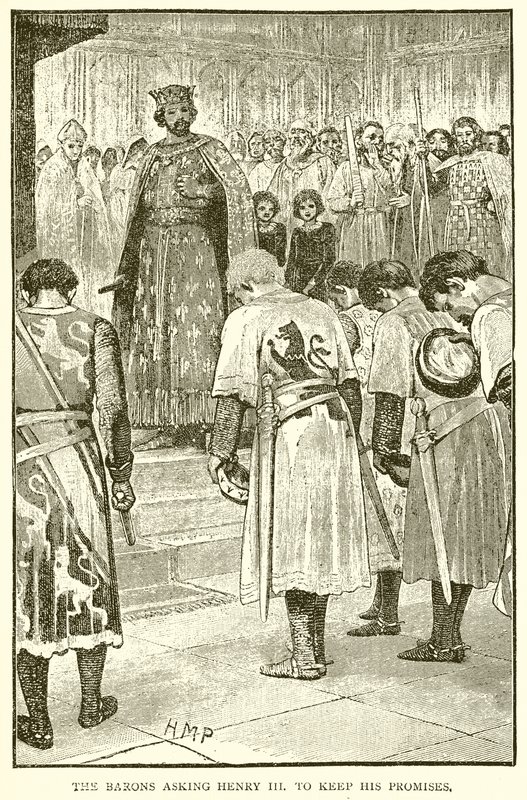 Baroni žádají Jindřicha III., aby dodržel své sliby od English School