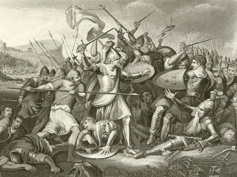 Bitva o Agincourt od English School