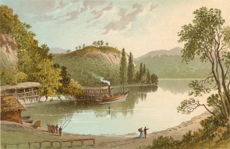 Dům lodí - Loch Katrine od English School