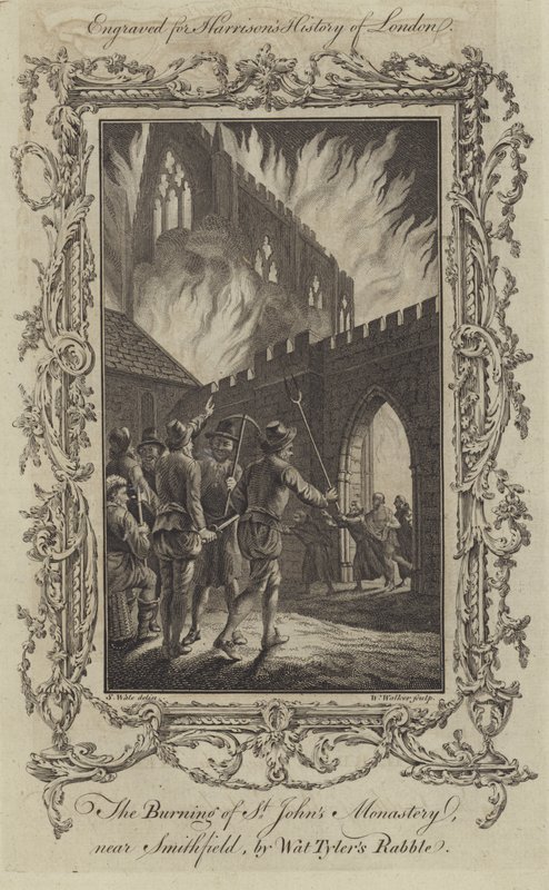 Burning of St John