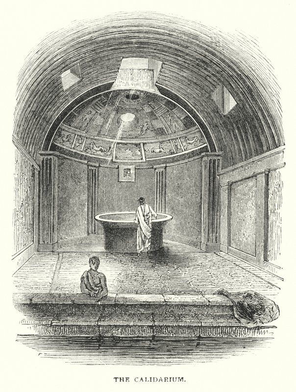 Calidarium (rytina) od English School