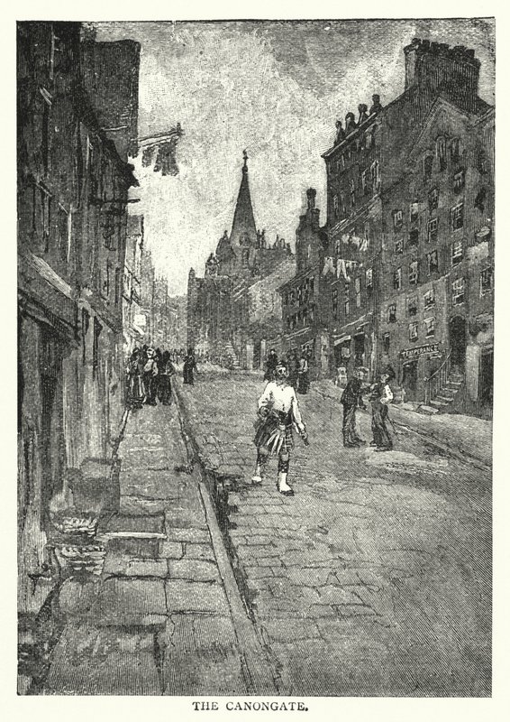 Canongate (rytina) od English School