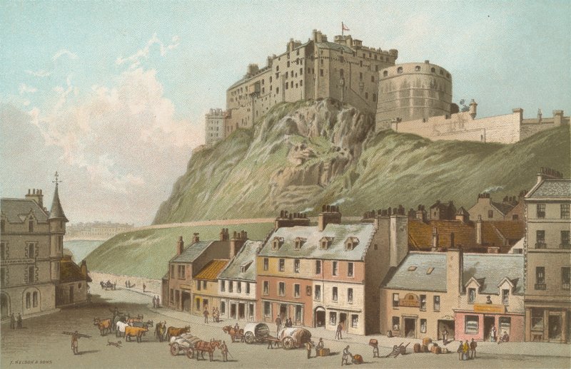 Hrad z Grassmarket - Edinburgh od English School