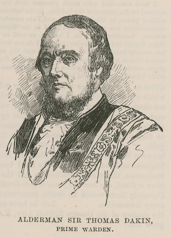 The City Guilds: The Fishmongers Company: Alderman Sir Thomas Dakin, Prime Warden od English School