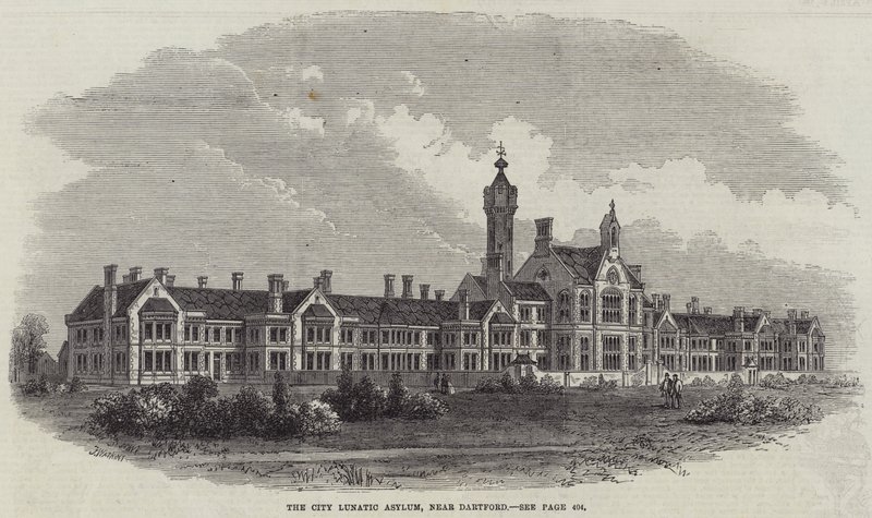 The City Lunatic Asylum, poblíž Dartfordu od English School