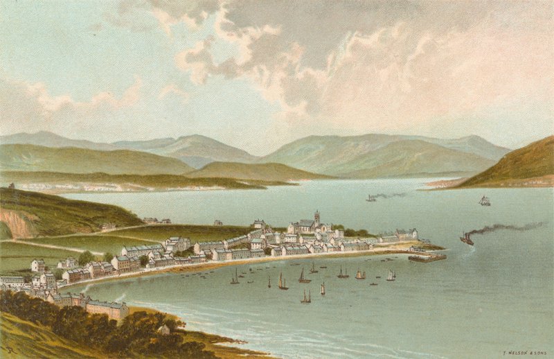 Clyde z výšky Gourock od English School