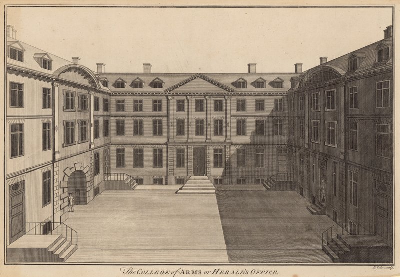 College of Arms nebo Heralds Office od English School