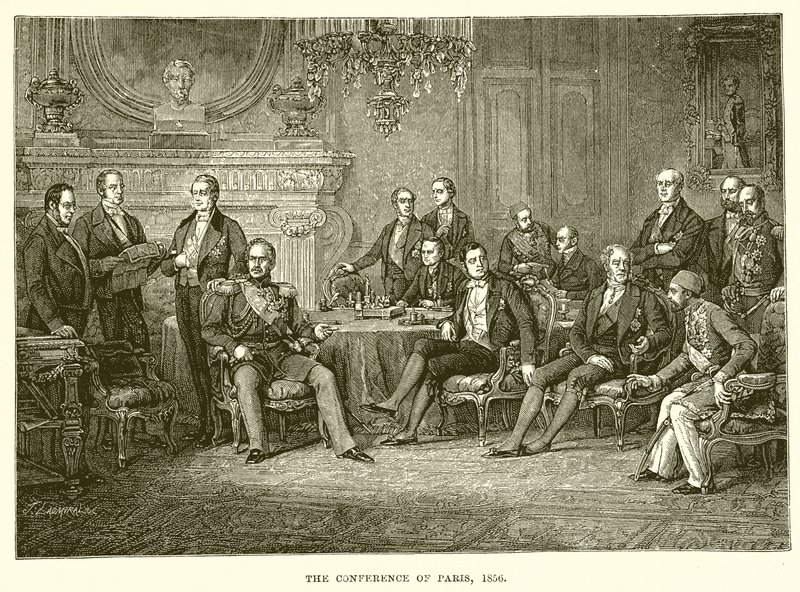 Konference v Paříži, 1856 od English School