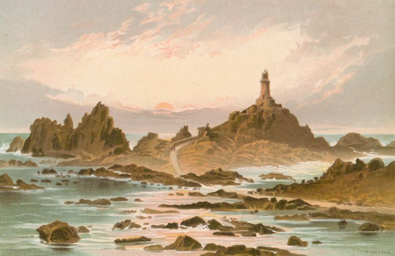 The Corbiere Rocks--Jersey od English School