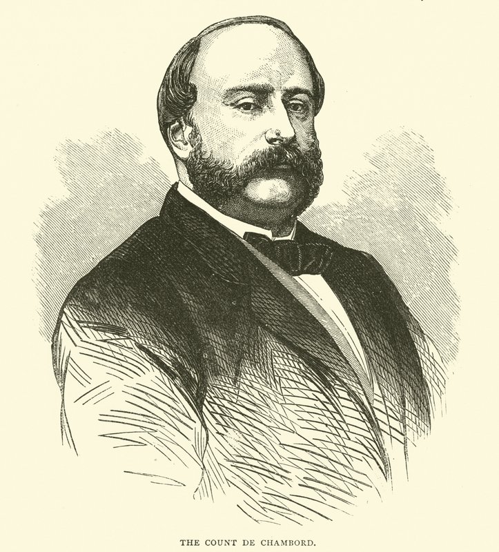 Hrabě de Chambord, 1871-2 od English School