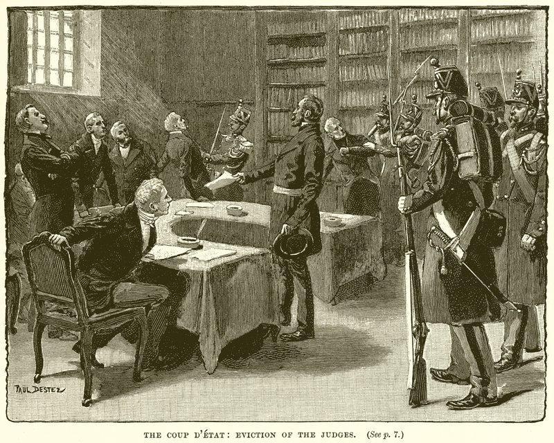 The Coup Detat: Vystěhování soudců od English School