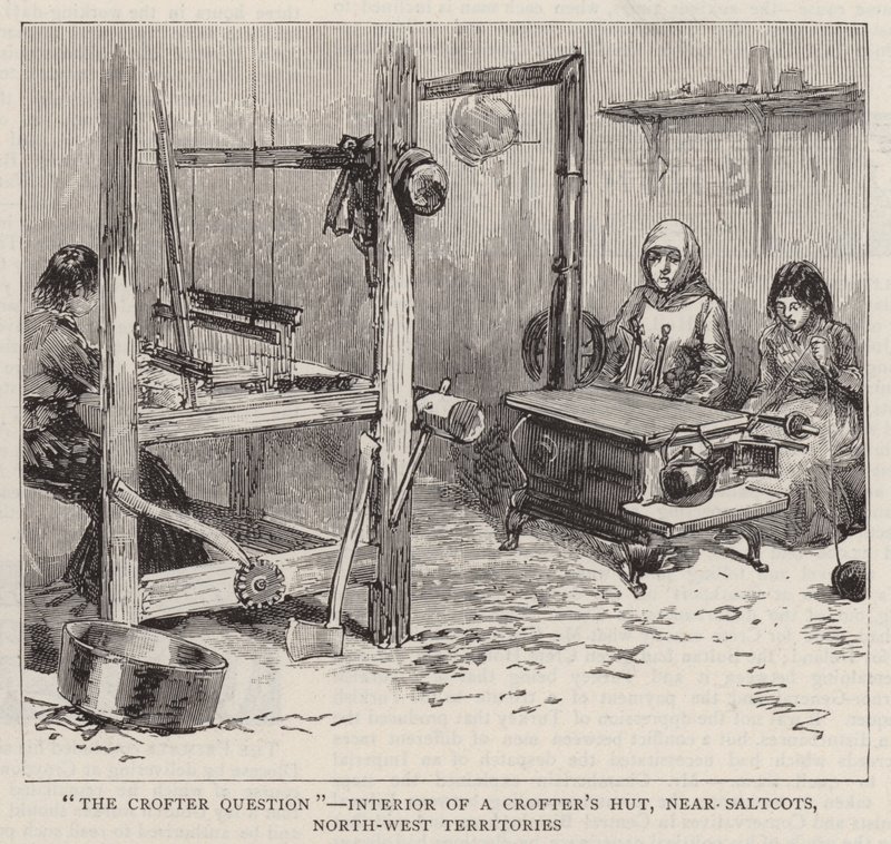 „The Crofter Question“, Interiér Crofter