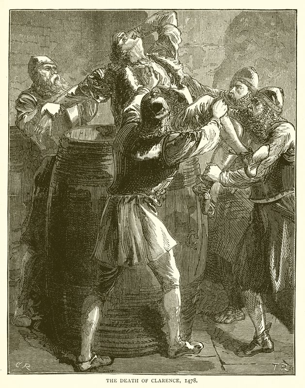 Smrt Clarence, 1478 od English School