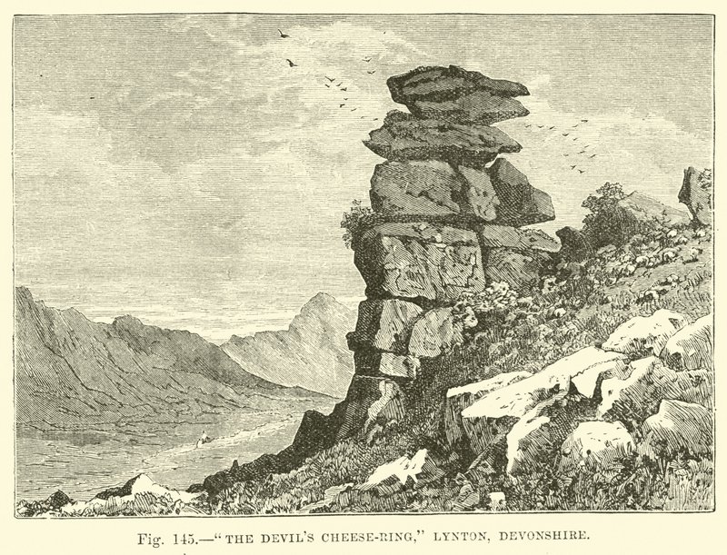 The Devils Cheese-Ring, Lynton, Devonshire od English School