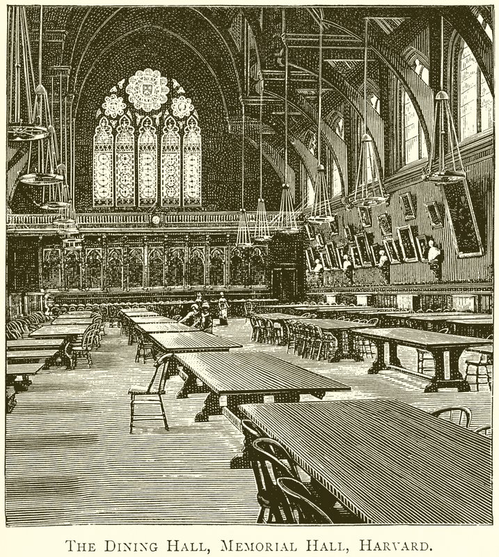 The Dining Hall, Memorial Hall, Harvard od English School