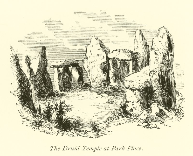 Druidský chrám v Park Place od English School