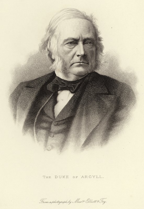 vévoda z Argyll (1823 - 1900) od English School