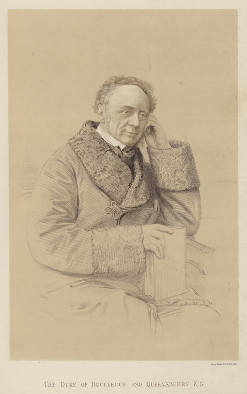 Vévoda z Buccleuchu a Queensberry, KG (litho) od English School