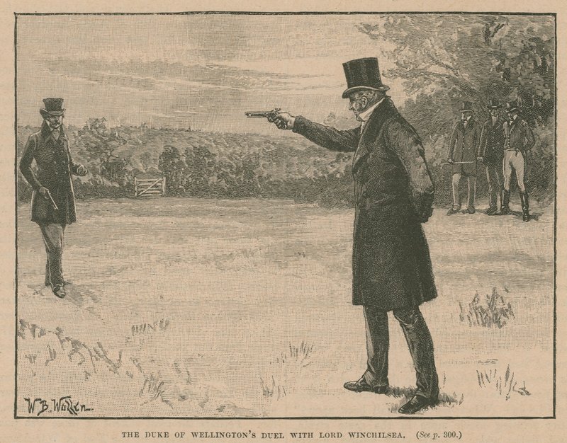 Duel vévody z Wellingtonu s lordem Winchilseou od English School