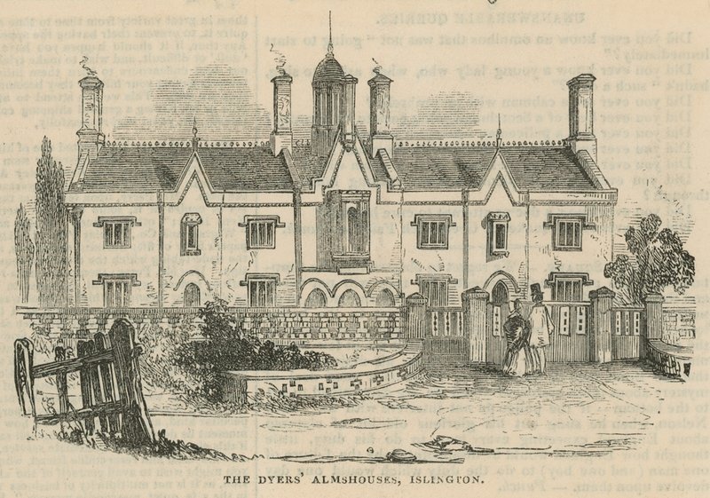 Dyers Almshouses v Islingtonu od English School