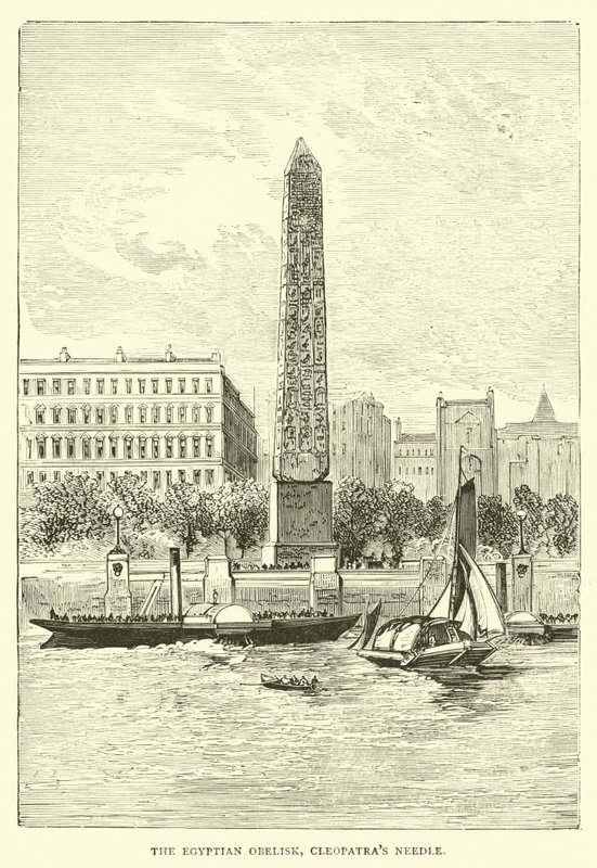 Egyptský obelisk, Kleopatrina jehla od English School