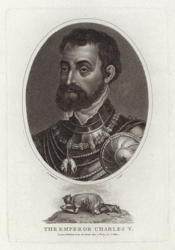 Císař Karel V od English School