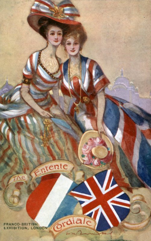 The Entente Cordiale, francouzsko-britská výstava, Londýn od English School