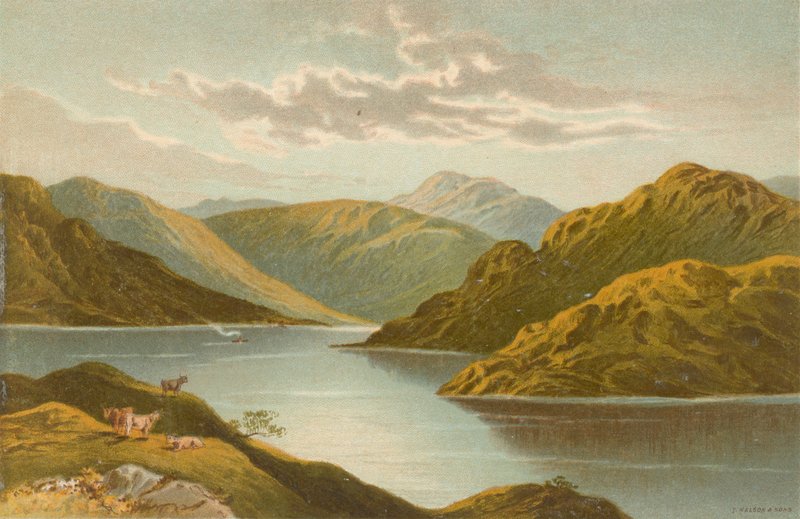 Vchod do jezera Loch Goil od English School