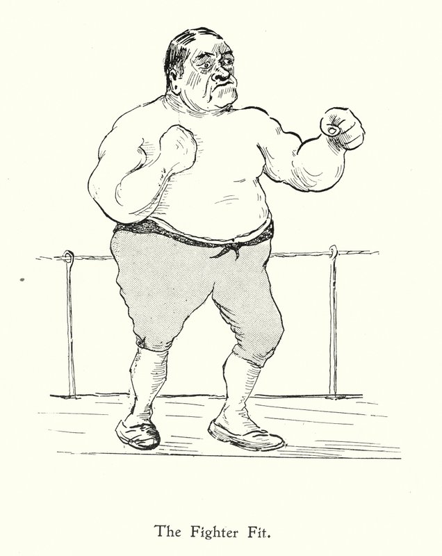 Fighter Fit; často je to kousnutí (litografie) od English School